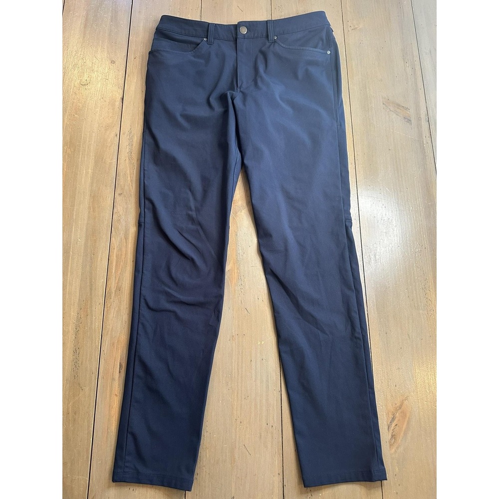 Lululemon Pants Mens 31 ABC Slim Fit Five Pocket Stretch Casual Golf Workwear - Picture 2 of 9